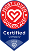 Most Loved Workplace Certificate
